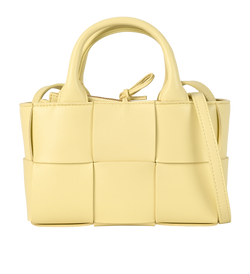Candy Arco Tote, Leather, Yellow, MII, P/S/DB, 2*